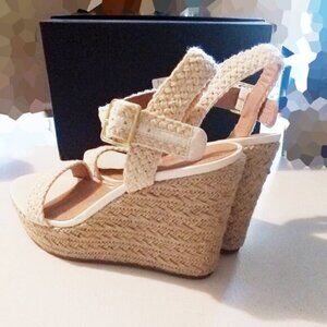 NWOT Madden Girl Vanessa Wedge Espadrilles Platform Summer Sandals S9.5